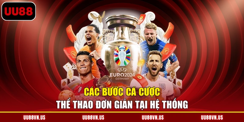 Các bước cá cược thể thao đơn giản tại hệ thống