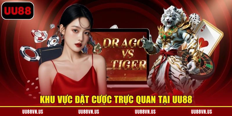 Khu vực đặt cược trực quan tại UU88